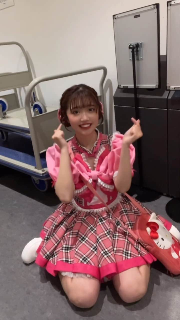 北島萌加のインスタグラム：「あいらびゅ〜💞  #もえちゃぽ #ガガピエロ さん #ヒロインズ さん #アイドル #羊ヘア #ヘアアレンジ #アイドルヘア #IDOL #PureGi #ぷれっぢ #03」