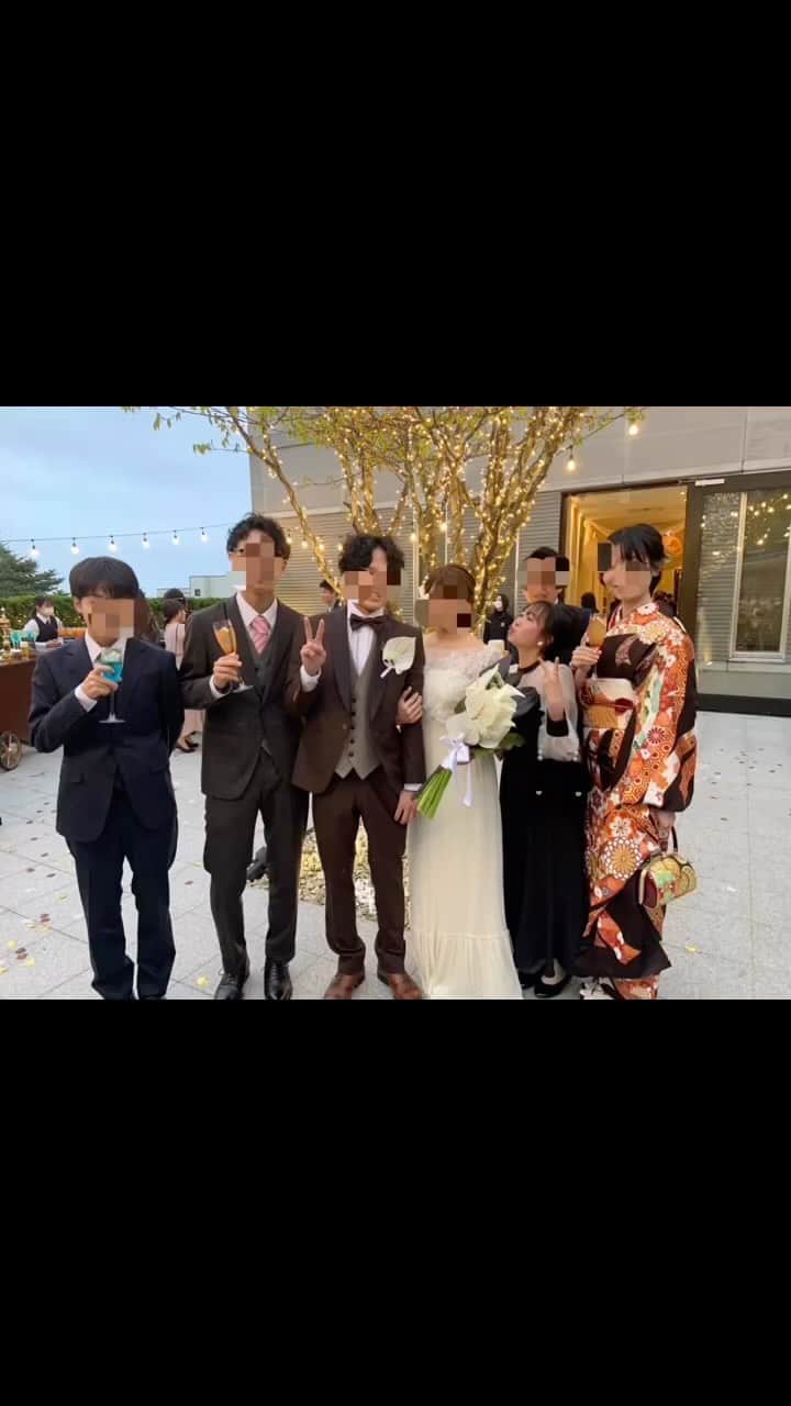 MICHICのインスタグラム：「💒 . . .  末長くお幸せに♡  . . . 💒」