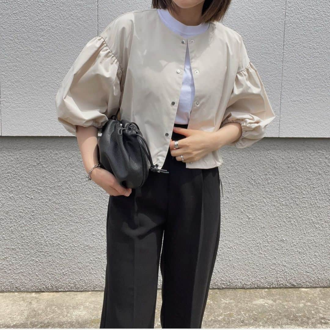 aachann7さんのインスタグラム写真 - (aachann7Instagram)「. ブルゾン可愛いし パンツめちゃ使えるやつ。 @dolce._official」5月8日 20時49分 - aachann7