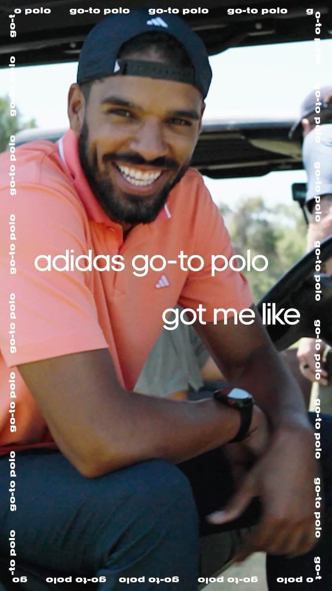 adidas Golfのインスタグラム：「When a golf polo is just that good 🙌   Shop the Go-To collection now on adidas.com   #golf #골프 #ゴルフ#高尔夫」