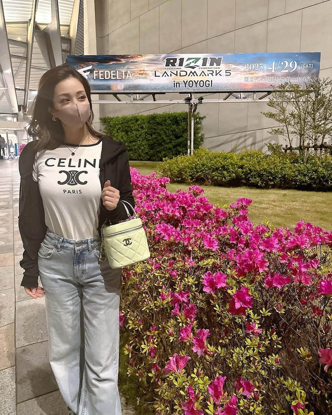 のインスタグラム：「・ RIZIN🥊🔥🔥🔥 格闘技最高😎 : : : #東京 #代々木 #rizin  #試合観戦  #gw」