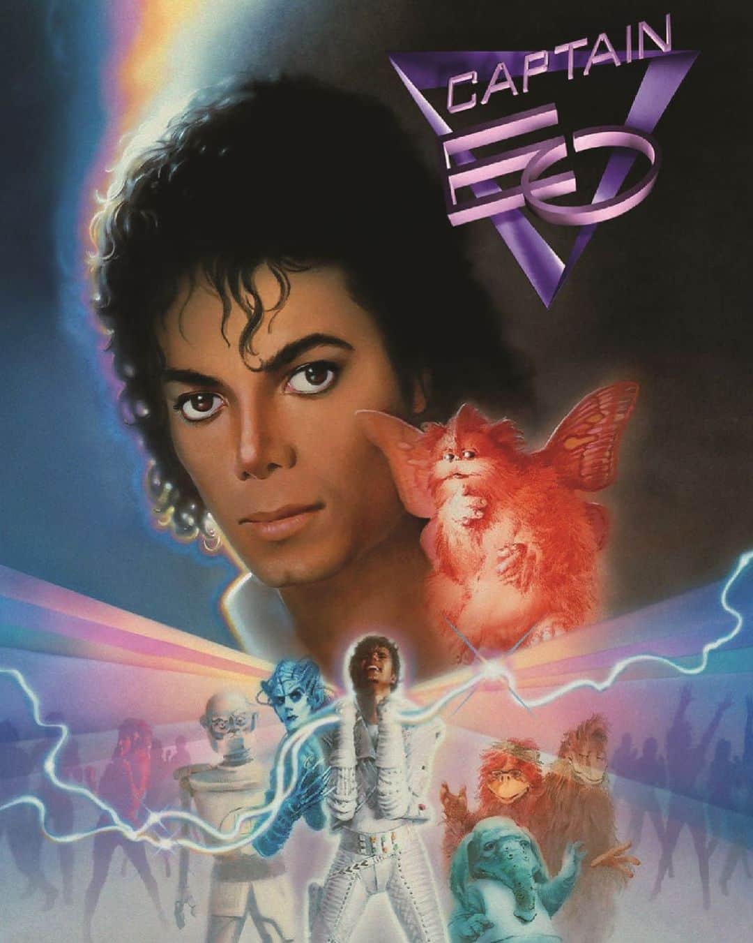マイケル・ジャクソンのインスタグラム：「Star Wars creator George Lucas wrote and produced “Captain Eo” as a 3D science fiction film with in-theater effects, shown at Disney theme parks 1986-1998. With Michael as the film’s star, it featured two of his songs, “We Are Here To Change The World” and “Another Part of Me."」