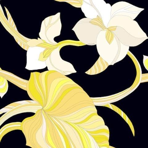 のインスタグラム：「L’imprimé JOSEPHINE, ou la végétation des jardins luxuriants des îles des Caraïbes. ** The JOSEPHINE print, or the vegetation of lush Caribbean island gardens.  #LEONARD #LEONARDPARIS #LeonardSS23 #SS23 #SpringSummer23 #Print」