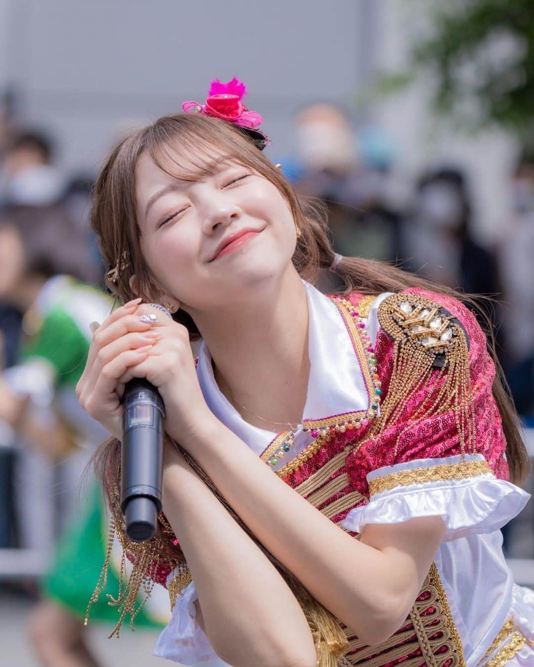 高木悠未のインスタグラム：「アイドル13年目､九州1の歴になった！ 継続って信頼に変わるんだなぁと日々感じております!!  博多どんたくで色んな方が写真撮ってくれたから 厳選して4枚！」