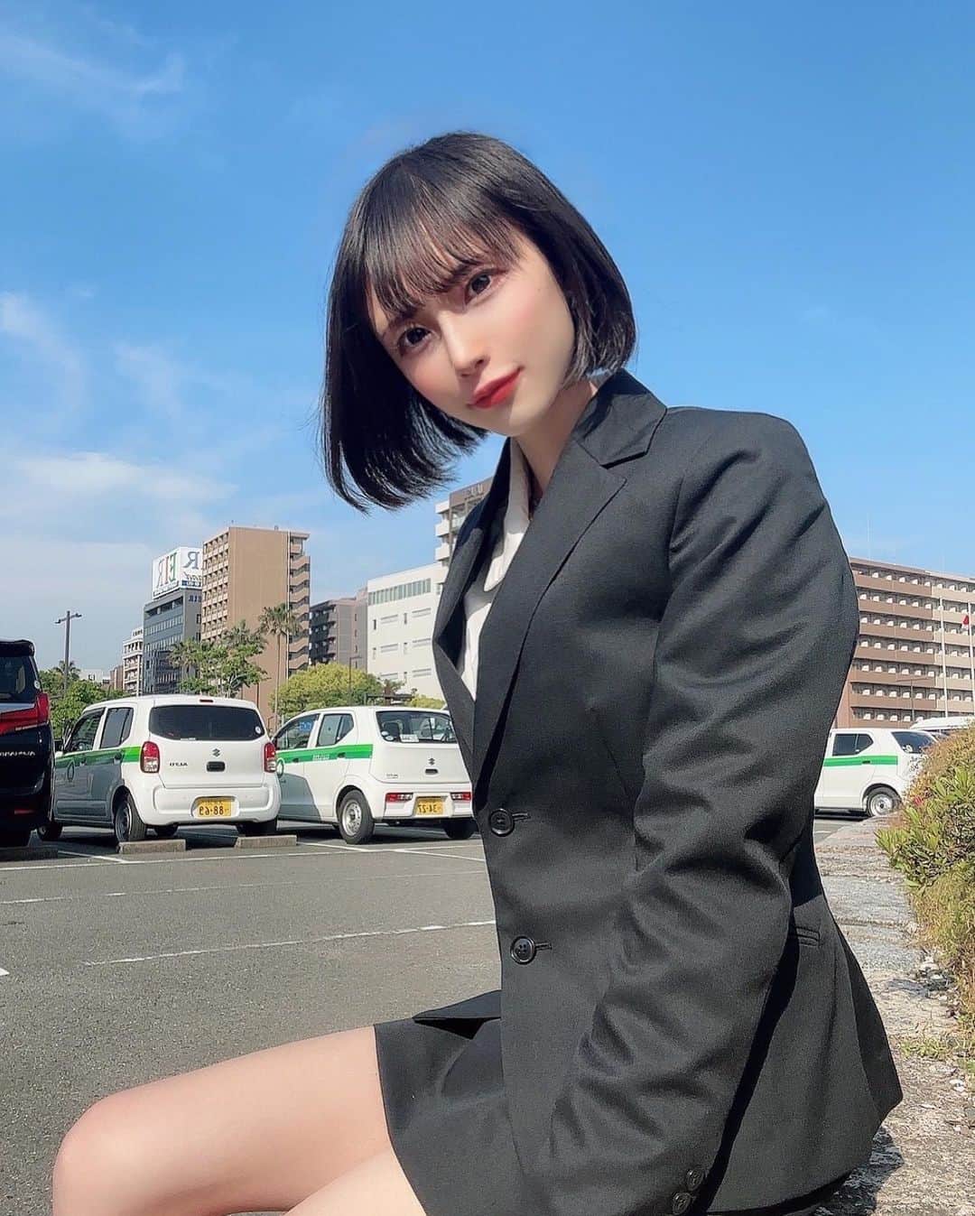 海月らなさんのインスタグラム写真 - (海月らなInstagram)「横顔は良いねって言われます」5月4日 17時55分 - kaizukirana