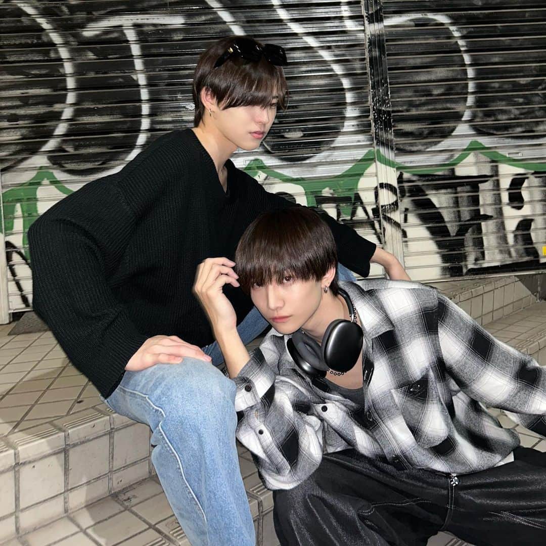 池田陽音（いけはる）さんのインスタグラム写真 - (池田陽音（いけはる）Instagram)「🐺 ｜ ｜ ｜ ｜ ｜ ｜  ｜ #ff #follow #followforfollowback #follow4followback  #팔로우반사  #팔로미 #팔로우미 #ファッション  #팔로우  #韓国ファッション  #韓国ストリート  #ストリートファッション  #プチプラコーデ #カフェ  #セレクトショップ  #きれいめカジュアル  #ストリートコーデ  #メンズファッション  #古着コーデ  #古着  #マッシュ  #ヘアセット #ootd  #原宿  #古着男子  #韓国コーデ  #古着男子  #モデル」5月4日 18時48分 - papipupe_haruto