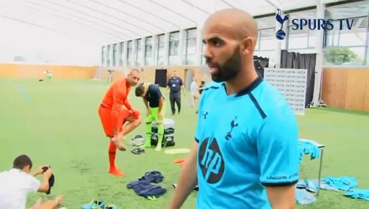 サンドロ・ラニエリ・ギマランイス・コルデイロのインスタグラム：「these things were so much fun. live with joy. @hdgomes 😂😂😂 COYS @spursofficial #beast #greatmemories」
