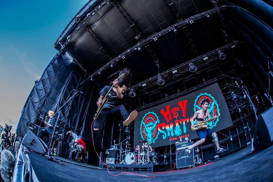 HEY-SMITHのインスタグラム：「5/4(木祝)千葉市蘇我スポーツ公園 “JAPAN JAM 2023” photo by @hayachinphoto」