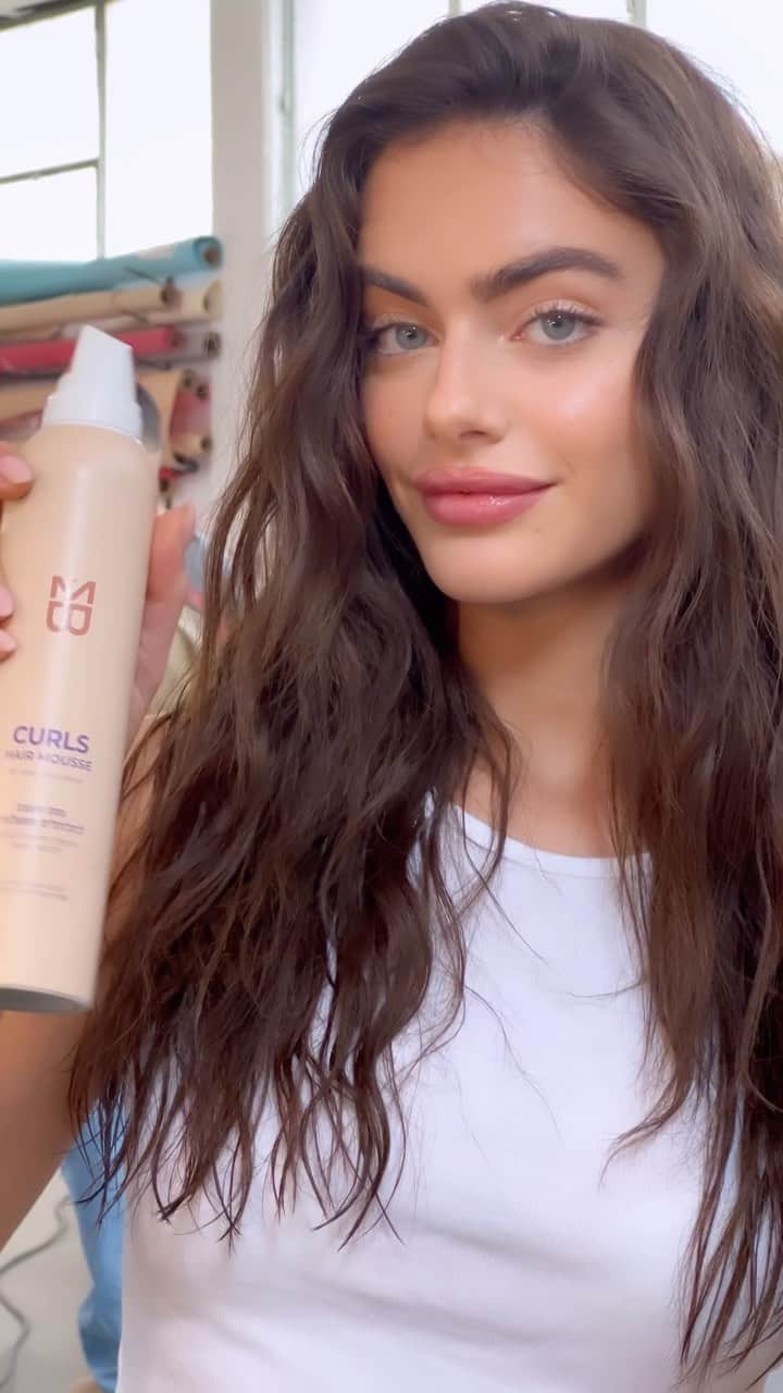 のインスタグラム：「FINALLY THE NEW  MOUSSE / HAIR CREAM  IS OUT!!! @mikibuganim 🤎」
