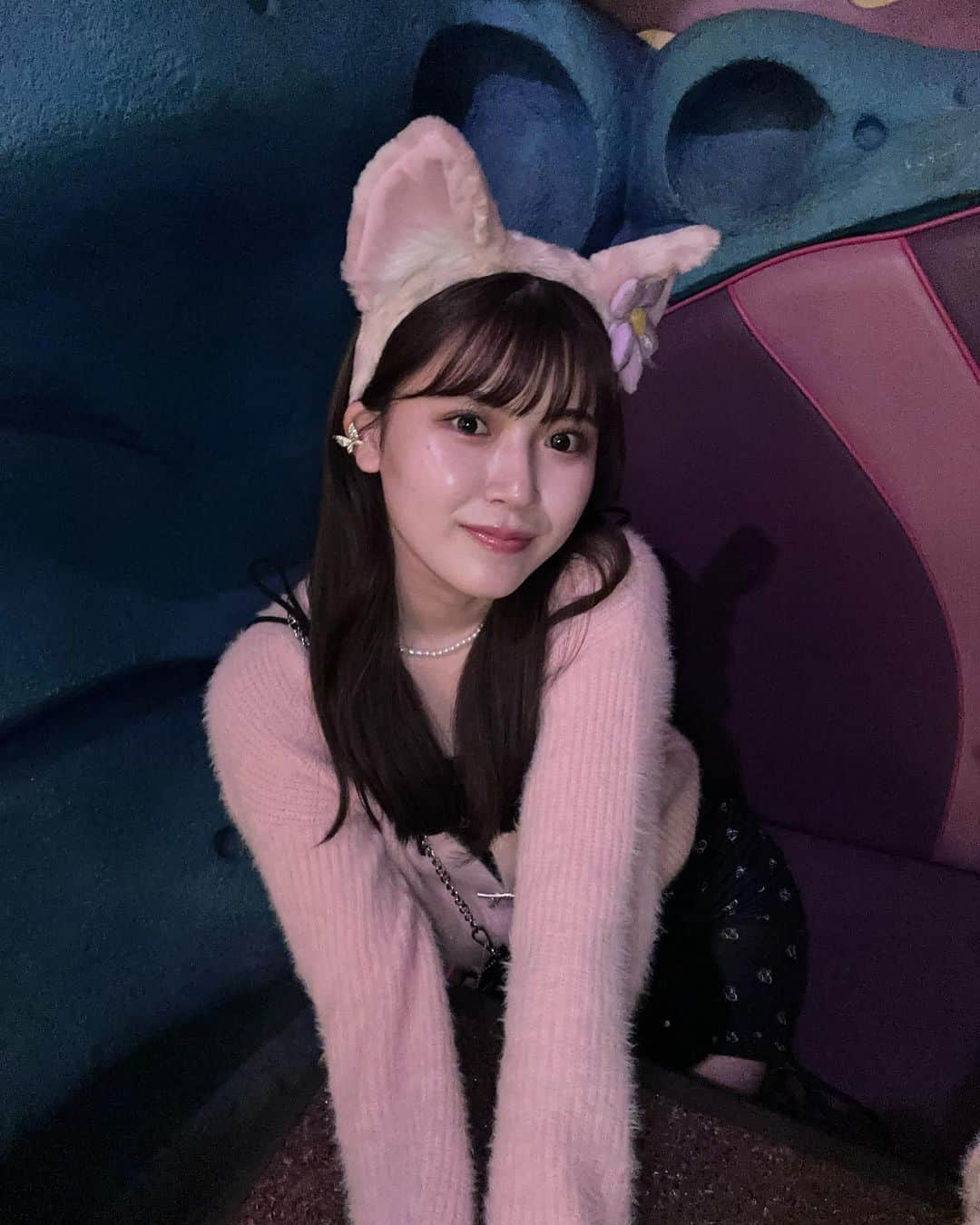 小林花南さんのインスタグラム写真 - (小林花南Instagram)「最後までみてね🐰♡ #disney #disneysea #ディズニー#ディズニーコーデ」5月4日 21時15分 - 0i_.flower