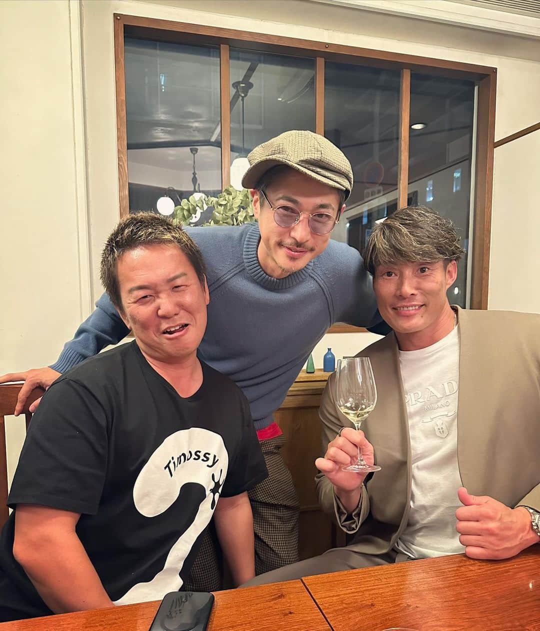 糸井嘉男さんのインスタグラム写真 - (糸井嘉男Instagram)「GW楽し💋 窪塚さんと、 ライオ西村さん めちゃかっこよかた💋 #窪塚洋介 #ライオ西村」5月4日 21時19分 - itoiyoshio_7