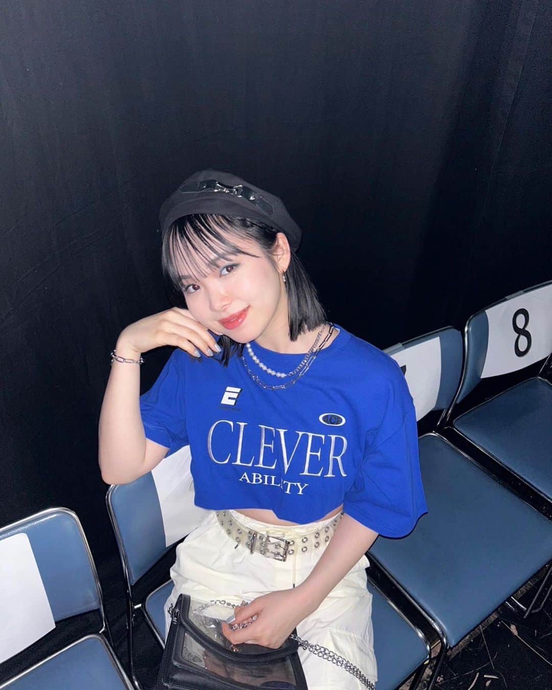 のインスタグラム：「💙🩵 Girls Award ありがとうございました☆彡  今回もWEGOの衣装可愛かった〜！ オンランストアもチェックしてみてくださいねっ Seventeen夏号もお楽しみに✨  #セブンティーン #wego #girlsaward #ガルアワ」