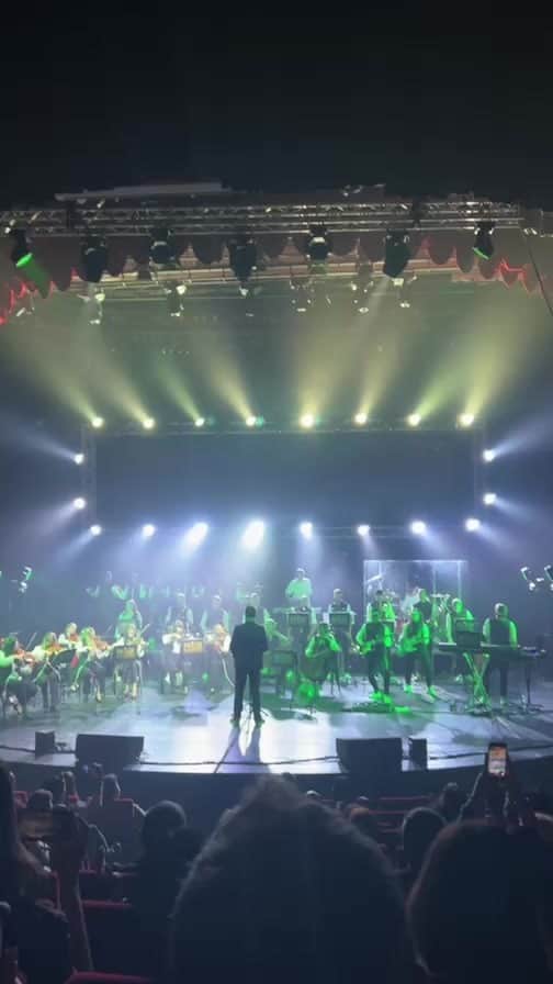 ポリーナ・ラヒモワのインスタグラム：「Ukrainian Rock Orchestra in Istanbul! All the ways for support Ukrainian while war doesn’t end.  Thank you @prime_orchestra」