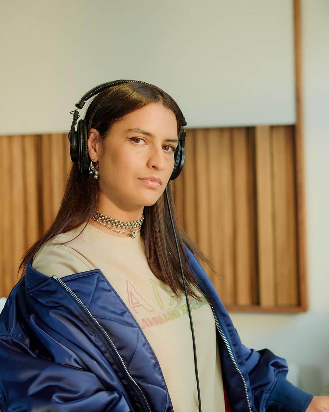 ジョルジオアルマーニのインスタグラム：「More about @roni_nza with @rinsefrance  Photos @thomas.fliche」