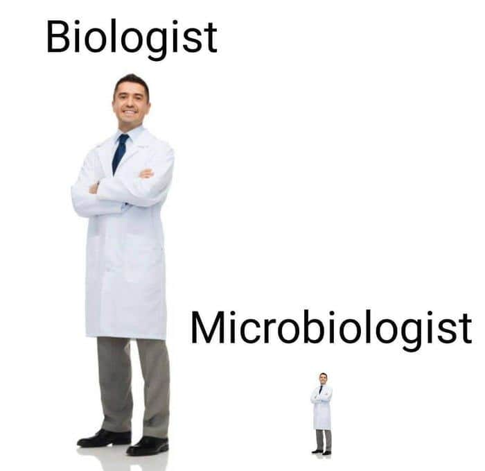 9GAGさんのインスタグラム写真 - (9GAGInstagram)「smol  - #biologist #microbiologist #puns #jokes #9gag」5月5日 4時00分 - 9gag