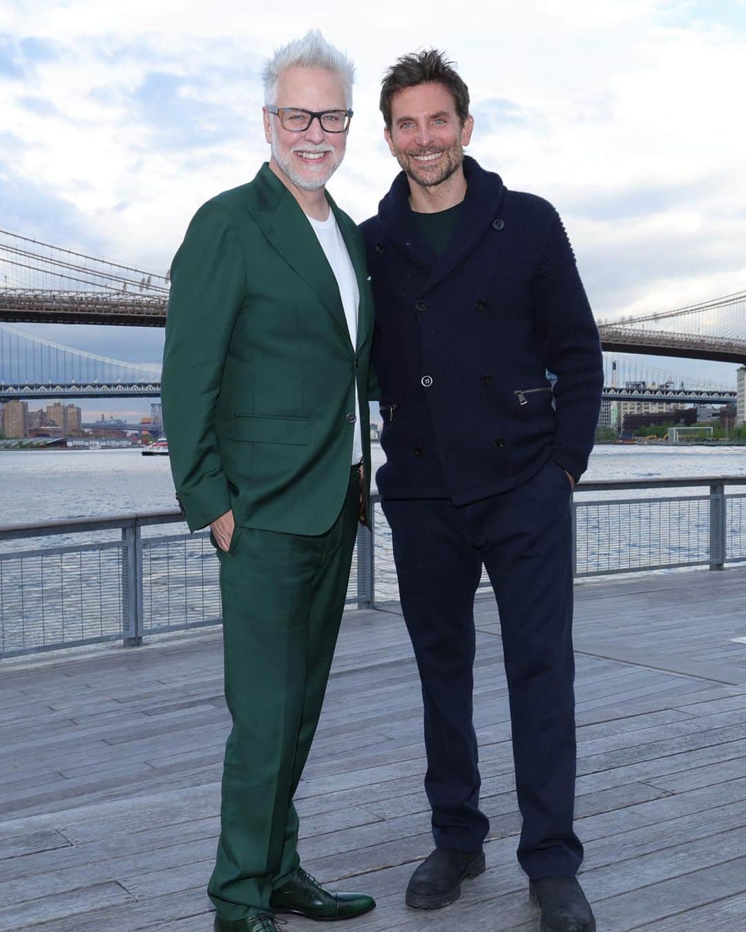 ジェームズ・ガンのインスタグラム：「Last night at the NYC screening of #GotGVol3! Movie plays tonight everywhere!」