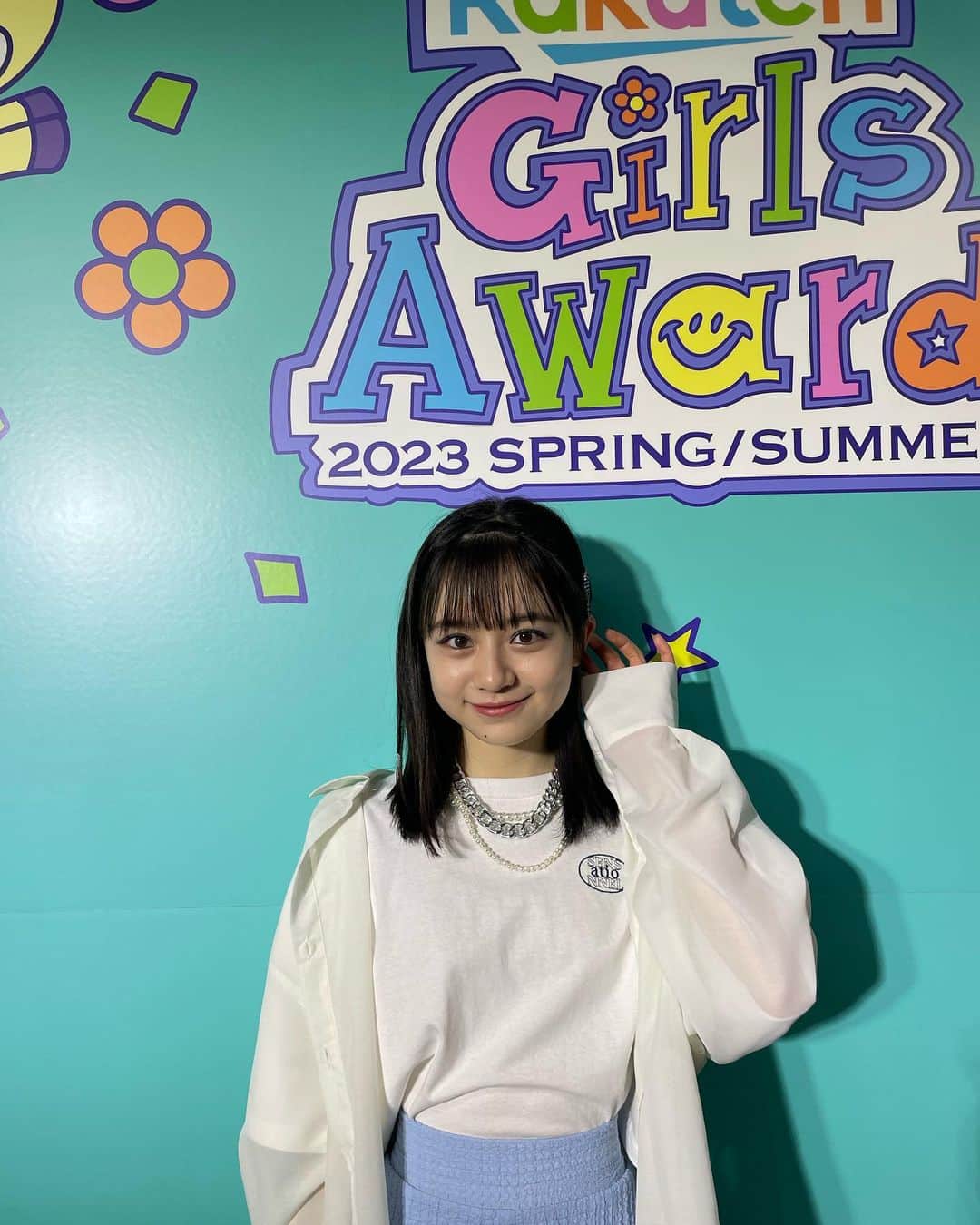 瀬戸琴楓のインスタグラム：「‪︎‬ ‪︎☺︎ GirlsAwardありがとうございました！ 楽しかったです♡⃛  @girlsaward_official  #GirlsAward  #ガルアワ」