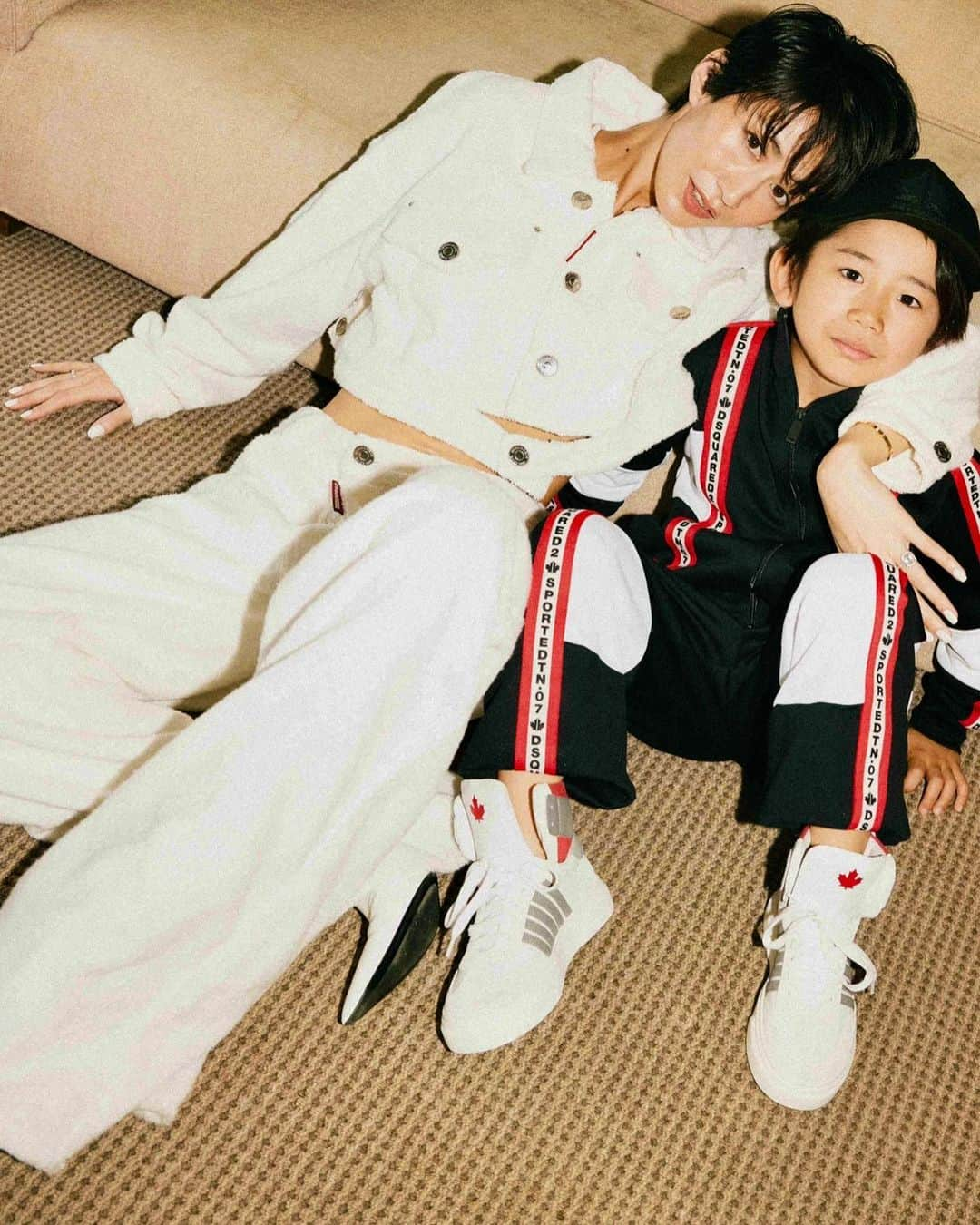 神山まりあさんのインスタグラム写真 - (神山まりあInstagram)「Moments together! @dsquared2   #Dsquared2 #D2kids」5月5日 7時57分 - mariakamiyama