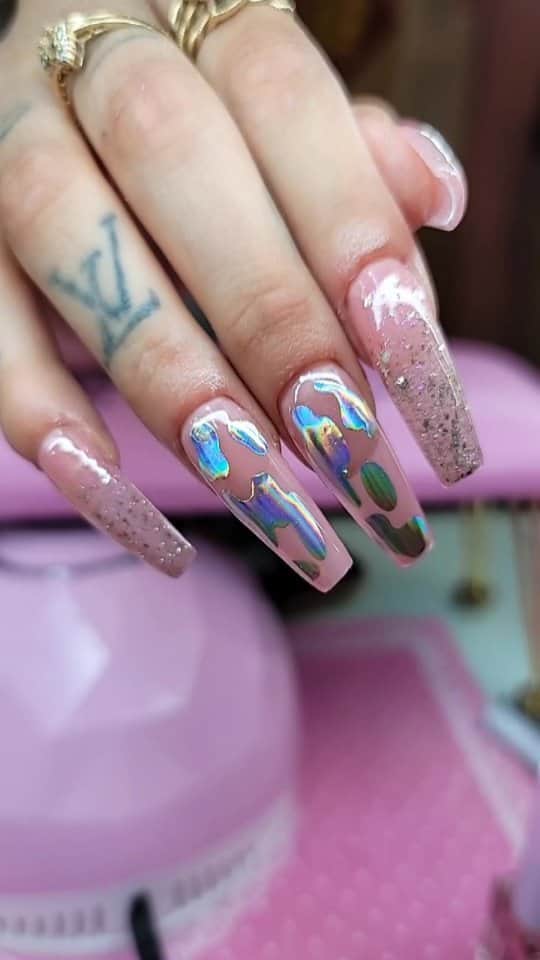 Max Estradaのインスタグラム：「Enailcouture.com sale for the month of May!  Enailcouture.com new hologram power gel,  unicorn chrome pigments magic gel☆ one coat over any color for a dazzling effect♡ Enailcouture.com new 123go bubble gum gel,  solid glue gel♡ vegan and Hypoallergenic.  Made in America 🇺🇸The moment so many have been waiting for is finally here! Enailcouture.com 123go maximum square is the longest flat boxy square pre made full coverage gel nail in the game. We also dropped xs sculpture square and magical ice hologram stickers☆Enailcouture.com 123go 5XL Coffin nails are the longest full coverage pre made gel nails in the world. They are EVERYTHING, made in America.Enailcouture.com new product drop ♡!~ 123go diy gel and our new charm nail stickers 😍Enailcouture.com made in American ♡!~Enailcouture.com 123go pre made gel nails are the game changer !~ perfect nails every time with no smells or dust!~ long lasting and easy removal , made in America! Enailcouture.com  #ネイル #nailpolish #nailswag #nailaddict #nailfashion #nailartheaven #nails2inspire #nailsofinstagram #instanails #naillife #nailporn #gelnails #gelpolish #stilettonails #nailaddict #nail #💅🏻 #nailtech#nailsonfleek #nailartwow #네일아트 #nails #nailart #notd #makeup #젤네일  #glamnails #nailcolor  #nailsalon #nailsdid #nailsoftheday Enailcouture.com」