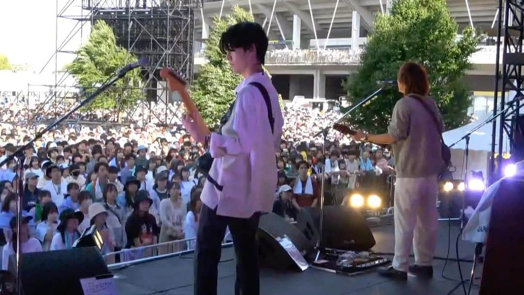 the shes goneのインスタグラム：「.  『JAPAN JAM 2023』  2023.05.05  BUZZ STAGE  －－－－－－－－－－－－－－－－   「ラベンダー」  －－－－－－－－－－－－－－－－  夏の対バン「the summer's gone」 東名阪Zepp公演 チケット受付中🎫 eplus.jp/theshesgone-20…   #JAPANJAM   #theshesgone」