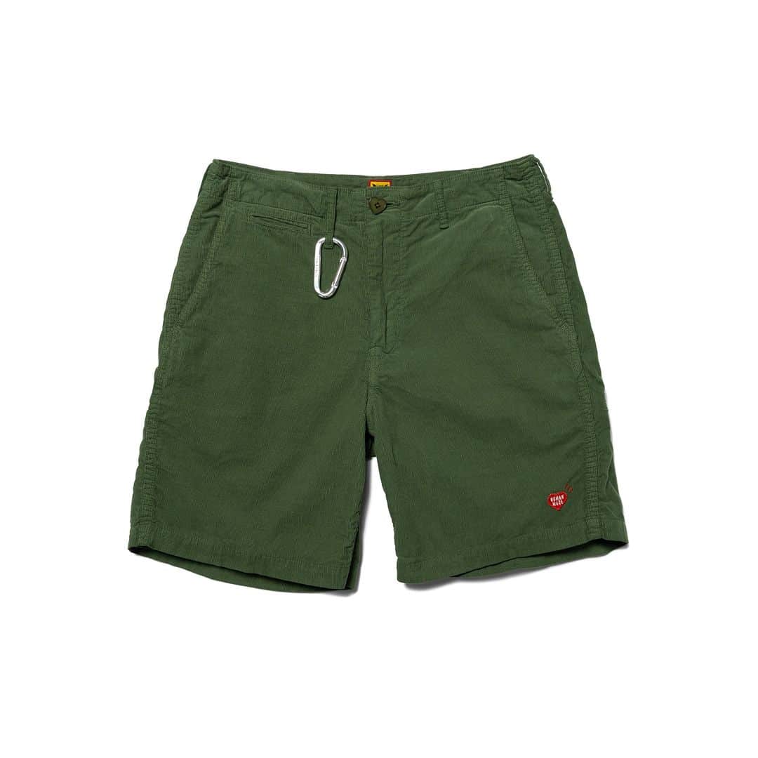 HUMAN MADEさんのインスタグラム写真 - (HUMAN MADEInstagram)「"CORDUROY SHORTS" is available at 6th May 11:00am (JST) at Human Made stores mentioned below.  5月6日AM11時より、"CORDUROY SHORTS” が HUMAN MADE のオンラインストア並びに下記の直営店舗にて発売となります。  [取り扱い直営店舗 - Available at these Human Made stores] ■ HUMAN MADE ONLINE STORE ■ HUMAN MADE OFFLINE STORE ■ HUMAN MADE HARAJUKU ■ HUMAN MADE SHIBUYA PARCO ■ HUMAN MADE 1928 ■ HUMAN MADE SHINSAIBASHI PARCO  *在庫状況は各店舗までお問い合わせください。 *Please contact each store for stock status.  サマーコーデュロイ地を使用した膝丈のショートパンツ。 製品染めならではの発色と風合い、着回しやすいシンプルなデザインが特徴です。  Knee-length chino shorts in summer corduroy. The simple, easy-to-wear design is complemented by a unique garment-dyed finish.」5月5日 11時03分 - humanmade