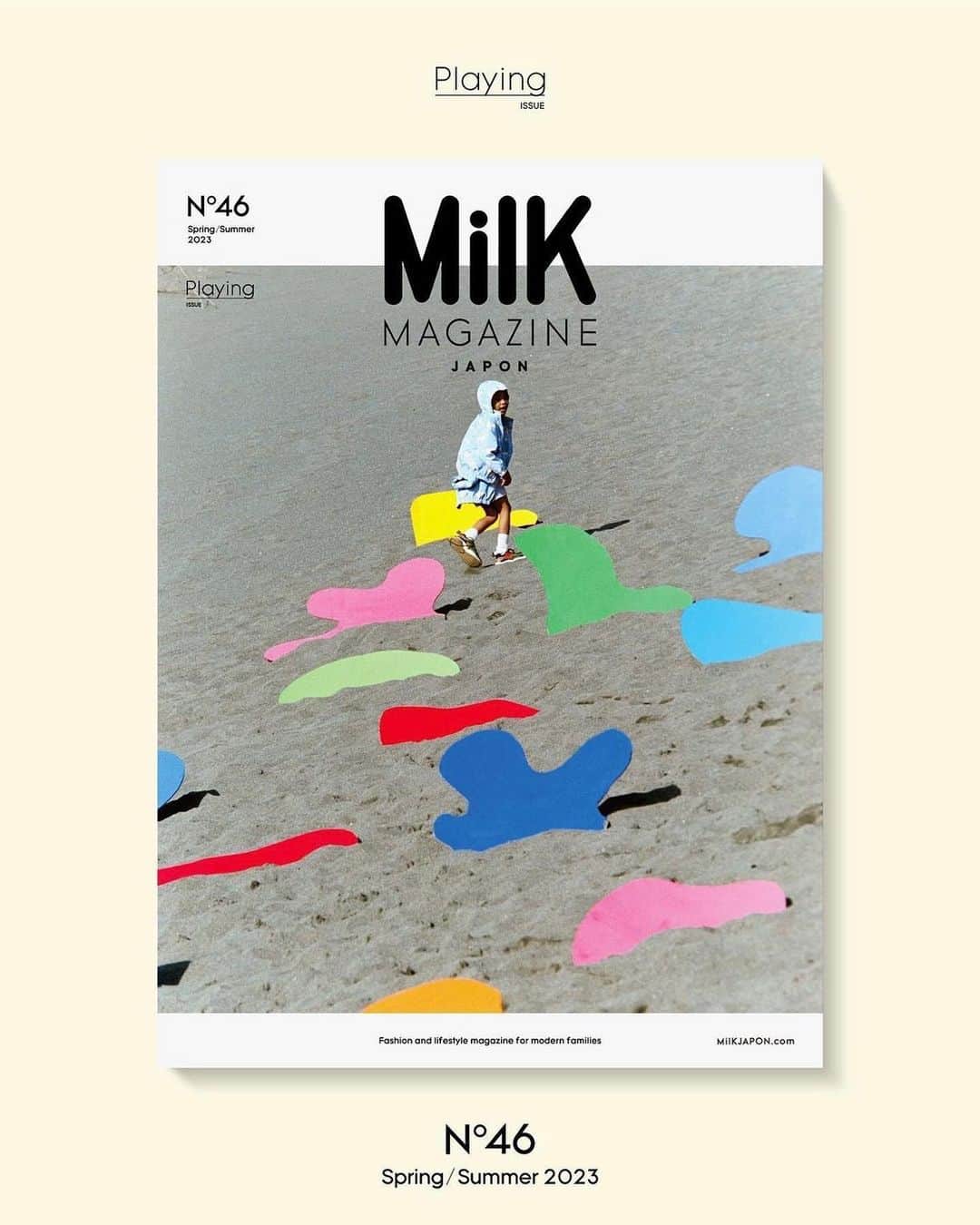 小見山峻のインスタグラム：「. 4月24日発売のmilk japon No.46、表紙と巻頭のSTELLA McCARTNEYのストーリーを撮影しています。 . @milk_japon @stellamccartney @natsumi.ogasawara @miraiuejo @akikofukunaga_ @tadashi.hh @ataque」