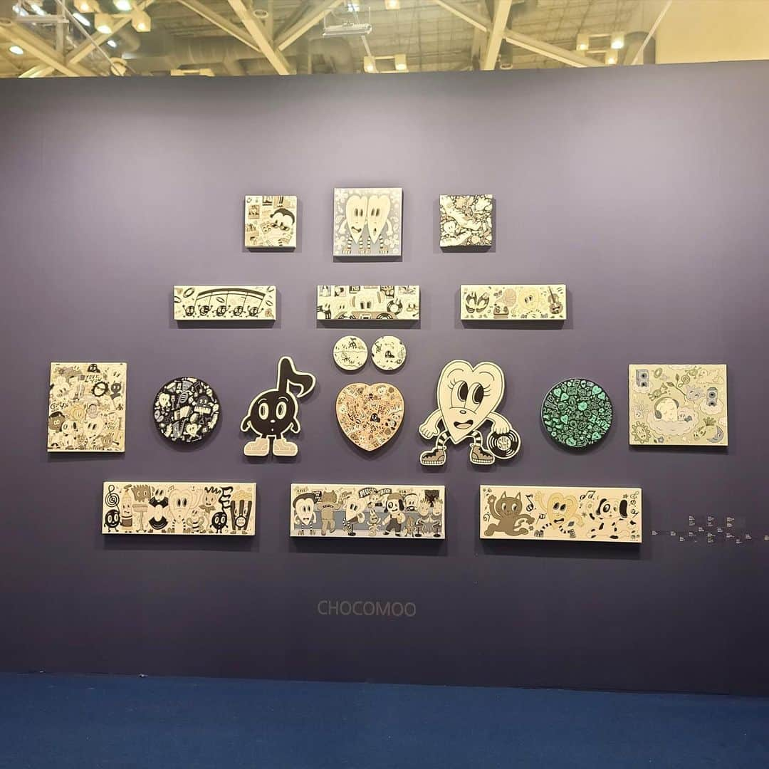 chocomooさんのインスタグラム写真 - (chocomooInstagram)「ART BUSAN @artbusan  from Today! ✒️  2023.5.5-5.7  Booth No. B-19⭐️  #artbusan #gallarystan #Chocomoo」5月5日 11時19分 - yukachocomoo