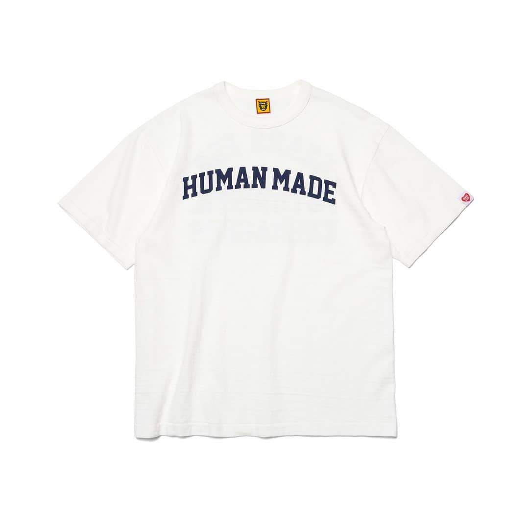 HUMAN MADEさんのインスタグラム写真 - (HUMAN MADEInstagram)「"GRAPHIC T-SHIRT #06 is available at 6th May 11:00am (JST) at Human Made stores mentioned below.  5月6日AM11時より、"GRAPHIC T-SHIRT #06” が HUMAN MADE のオンラインストア並びに下記の直営店舗にて発売となります。  [取り扱い直営店舗 - Available at these Human Made stores] ■ HUMAN MADE ONLINE STORE ■ HUMAN MADE OFFLINE STORE ■ HUMAN MADE HARAJUKU ■ HUMAN MADE SHIBUYA PARCO ■ HUMAN MADE 1928 ■ HUMAN MADE SHINSAIBASHI PARCO  *在庫状況は各店舗までお問い合わせください。 *Please contact each store for stock status.  HUMAN MADE定番の丸胴ボディーを使用したグラフィックTシャツ。 スラブ生地ならではの柔らかく独特な風合いと、ひび割れプリントで表現したオリジナルグラフィックが特徴です。  Graphic T-shirt with Human Made's standard rounded body. Woven with uneven slub yarn, it has a soft texture and an original graphic expressed in a cracked print.」5月5日 11時12分 - humanmade
