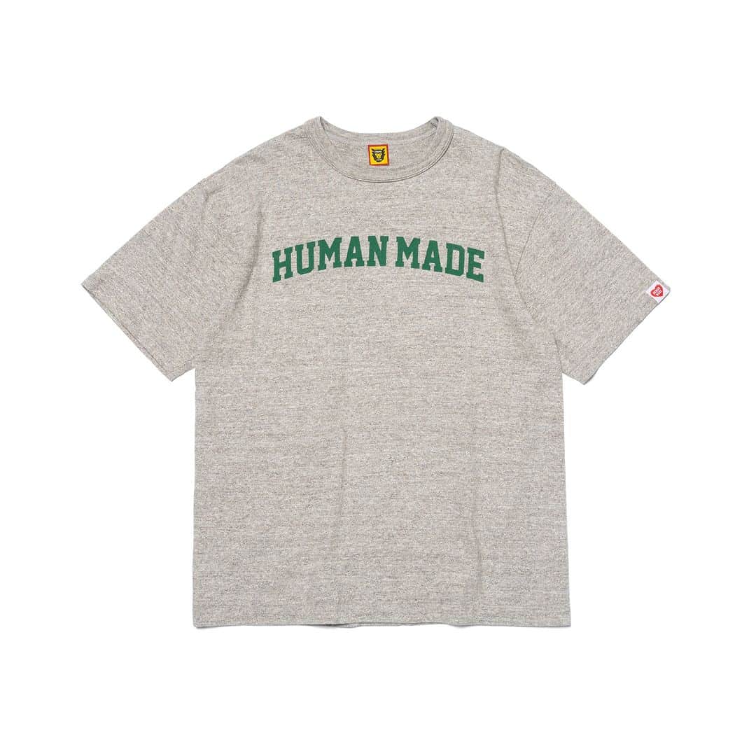 HUMAN MADEさんのインスタグラム写真 - (HUMAN MADEInstagram)「"GRAPHIC T-SHIRT #06 is available at 6th May 11:00am (JST) at Human Made stores mentioned below.  5月6日AM11時より、"GRAPHIC T-SHIRT #06” が HUMAN MADE のオンラインストア並びに下記の直営店舗にて発売となります。  [取り扱い直営店舗 - Available at these Human Made stores] ■ HUMAN MADE ONLINE STORE ■ HUMAN MADE OFFLINE STORE ■ HUMAN MADE HARAJUKU ■ HUMAN MADE SHIBUYA PARCO ■ HUMAN MADE 1928 ■ HUMAN MADE SHINSAIBASHI PARCO  *在庫状況は各店舗までお問い合わせください。 *Please contact each store for stock status.  HUMAN MADE定番の丸胴ボディーを使用したグラフィックTシャツ。 スラブ生地ならではの柔らかく独特な風合いと、ひび割れプリントで表現したオリジナルグラフィックが特徴です。  Graphic T-shirt with Human Made's standard rounded body. Woven with uneven slub yarn, it has a soft texture and an original graphic expressed in a cracked print.」5月5日 11時12分 - humanmade