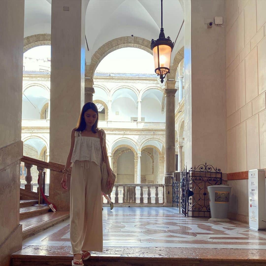 丸山リサのインスタグラム：「🏰  #remains #ruins #ancient」