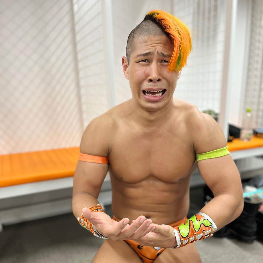 のインスタグラム：「BJW認定ジュニア12度目の防衛は叶いませんでした。めちゃくちゃ悔しいけど1年9ヶ月守り抜いて価値を高めに高めた大好きなベルトなので梶トマト選手には大事にしてほしい。沢山の応援ありがとうございました！ #bjw #bjes横武」