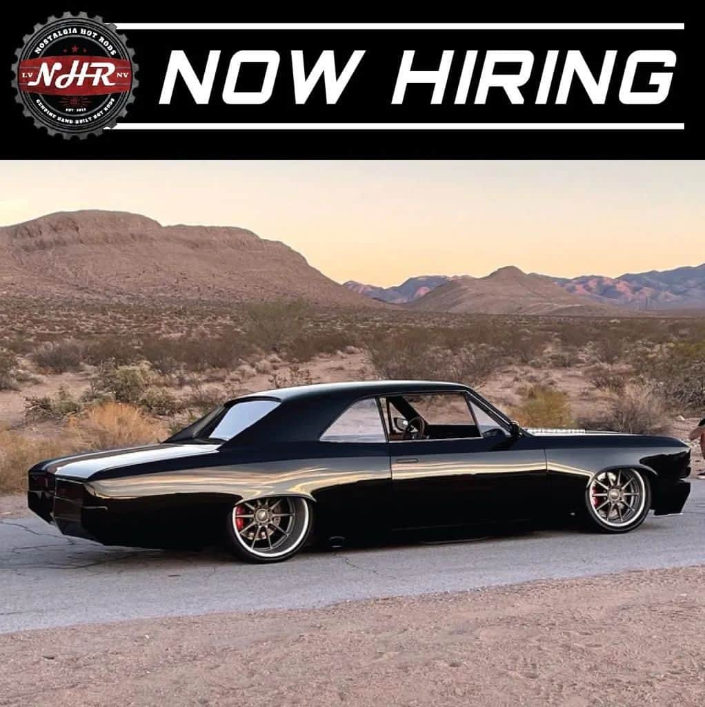 Classics Dailyのインスタグラム：「@NostalgiaHotRods of Las Vegas is looking to expand.  We are seeking “Full Time Experienced” team members. If you’re looking to be apart of a winning team let us know.   JOB TYPE: FULL-TIME Competitive pay based on experience Responsibilities  	• – Collaborating with team members to drive efficiency and problem solve. 	• – Hold yourself accountable, and be willing to accept constructive criticism when needed. 	• – Uphold the proper budget for each project. 	• – Maintain proper record of time and materials. 	• – Operate a variety of hand, power, shop tools, and equipment. 	• – Support fellow teammates as needed  	• – Knowledge of: Methods, techniques, parts, tools, and materials used in the department 	• – Perform other related duties as assigned 	• – Proper usage of OSHA-approved safety equipment. I.e. PPE like gloves, eyewear, etc.  Skills  	• 	Demonstrated ability to learn and adapt to change Non Qualified individuals need not apply. At this time apprenticeships/internships are not being offered. Employee Benefits 	• – Paid Time Off, and Paid Holidays  More Details and Job Qualifications @NostalgiaHotRods Email: jenna@nostalgiahotrodslv.com」