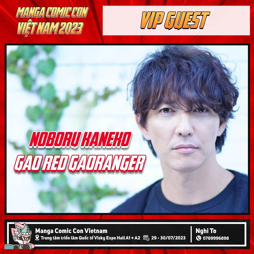 のインスタグラム：「Manga Comic con V ietnam  tham gia sự kiện  今年も大好きなベトナムにいきます。 今回はホーチミンで29-30/07/2023で行われるマンガコミックコン　ベトナム。  ベトナムと日本がもっと繋がり、世界中と融合し皆でホーチミンで一緒に盛り上がりましょう。  今ベトナムが熱いです‼︎ この機会、ぜひ世界中からホーチミンに集まって楽しいイベントになればと思っています！  夢の国ベトナム！！ 子供たちに夢を！ 大人に夢を！  やる気満々だぜ〜‼️  https://www.facebook.com/mccvnn  Tôi sẽ đến Việt Nam yêu thích của tôi một lần nữa trong năm nay.  Lần này là Manga Comic Con Vietnam sẽ được tổ chức tại Thành phố Hồ Chí Minh từ ngày 29-30/07/2023.  Hãy kết nối Việt Nam và Nhật Bản nhiều hơn, hòa nhập với thế giới và cùng nhau vui chơi tại Thành phố Hồ Chí Minh.  Việt Nam đang là điểm đến hấp dẫn. ︎ Tôi hy vọng rằng cơ hội này sẽ đưa mọi người từ khắp nơi trên thế giới đến Thành phố Hồ Chí Minh và biến nó thành một sự kiện thú vị!  Xứ sở mộng mơ Việt Nam! !  Hãy cho những đứa trẻ của bạn một giấc mơ!  Và cả ước mơ cho người lớn!  Tôi đang có rất nhiều động lực  #vietnam  #HoChiMinhCity #mangacomiccon #金子昇」