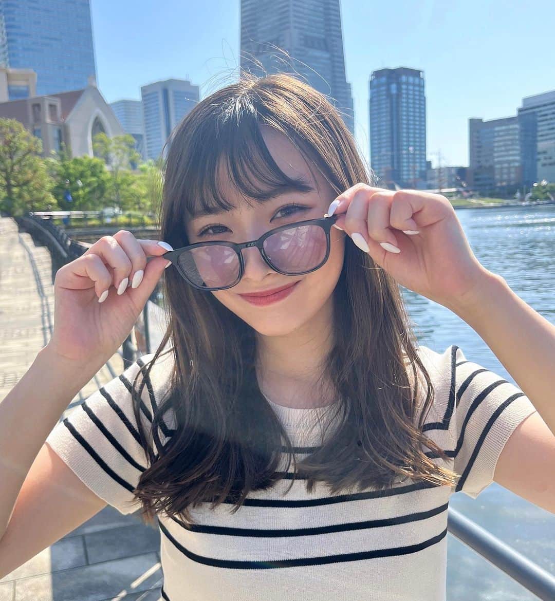 のインスタグラム：「昨日半袖デビューしました☀️𓈒𓏸」
