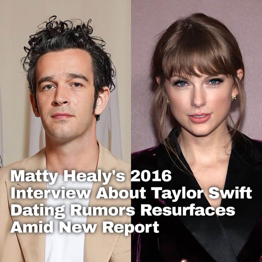 Just Jaredさんのインスタグラム写真 - (Just JaredInstagram)「Back in 2016, Matty Healy responded to rumors that he was dating Taylor Swift and he explained why he wouldn't ever date her. Amid new rumors about them, the interview has resurfaced. Head to the LINK IN BIO to read everything. #MattyHealy #TaylorSwift Photos: Gety」5月5日 13時13分 - justjared