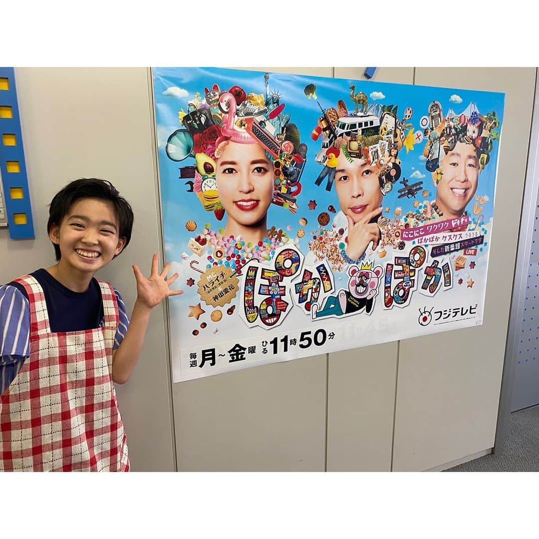 村山輝星のインスタグラム：「📺 まもなく出番です 📺  フジテレビ「ぽかぽか」に出演致します📣  TOPS&BOTTOMS @maarook.wonderapartment   #村山輝星 #劇団東俳 #Tプロジェクト #出演情報 #ぽかぽか #生放送」