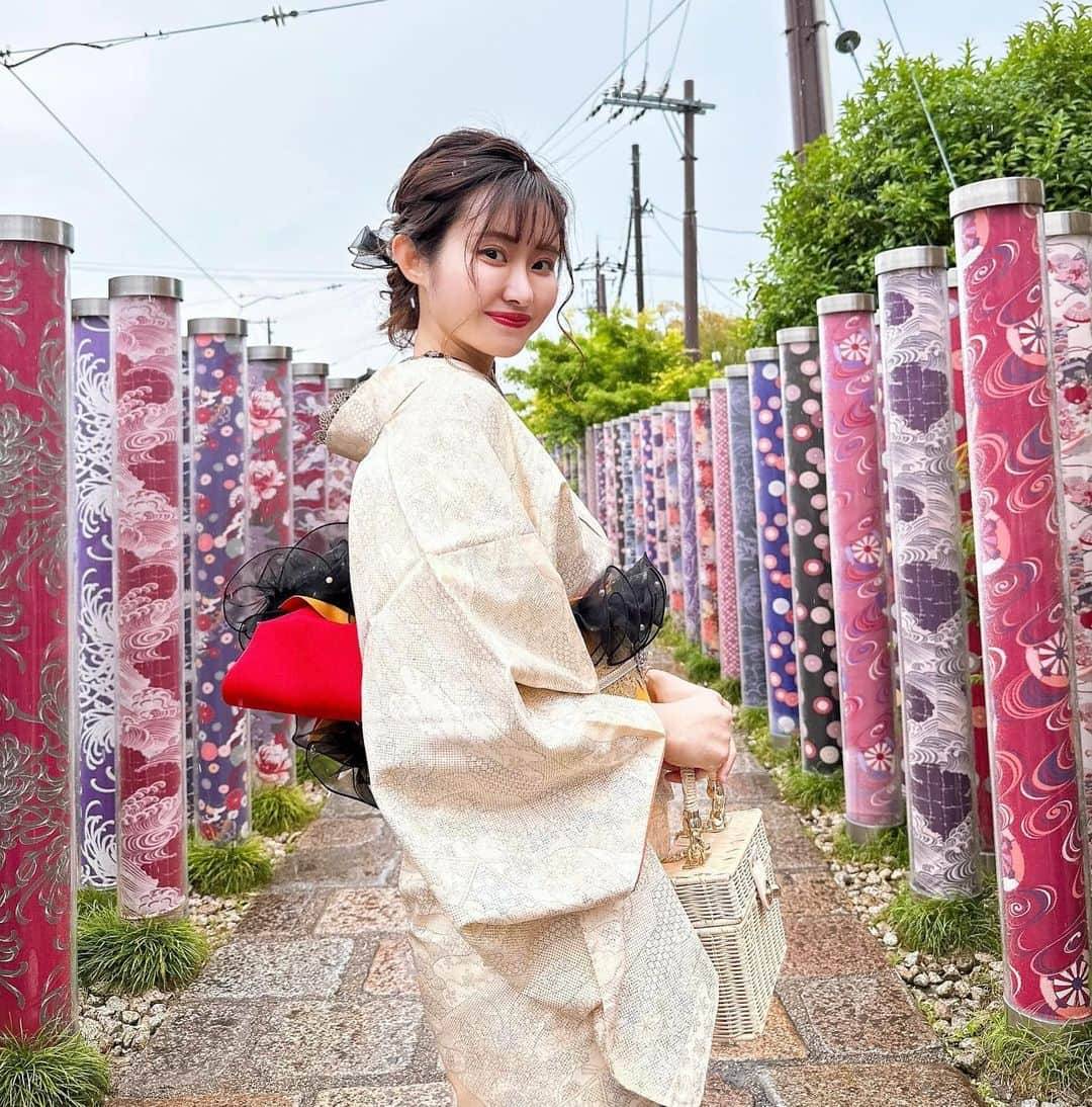 月中秋実さんのインスタグラム写真 - (月中秋実Instagram)「・ 👘💗 ・ ・ #京都#旅行#着物#kimono#kyoto#travel#👘」5月5日 13時27分 - tukinakaakimi