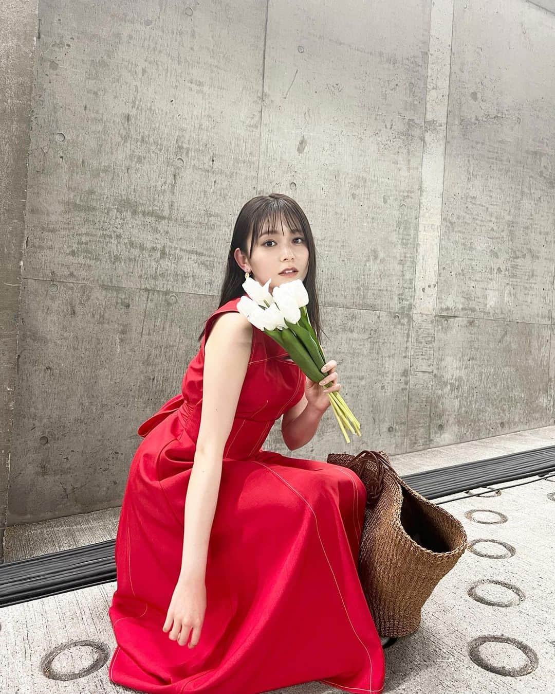 久間田琳加のインスタグラム：「GirlsAward 🤍 ファッションステージも🌼 #GirlsAward #ガルアワ2023ss」