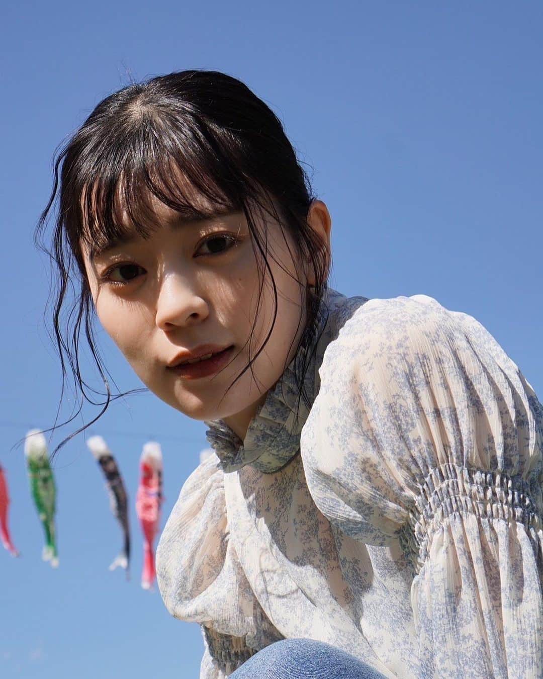 のインスタグラム：「こどもの日👶  #坂井仁香#ひとちゃん#超とき宣#超ときめき宣伝部#私服#アイドル#春コーデ#今日のコーデ#こどもの日#鯉のぼり」