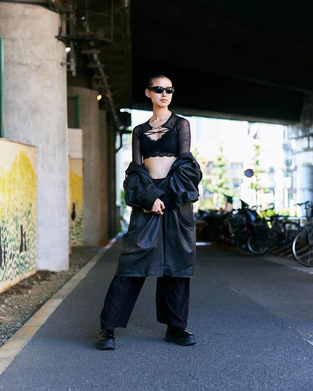 Cazumaxのインスタグラム：「Joefee Tsaoさん！声掛けたら、ドントスピークジャパニーズとのことで2秒フリーズ。写真撮ってもいいですか？が出てくるまで3秒掛かった😂 ありがとうございました！！頑張れ自分！！ #streetphotography #streetstyle #ストリートスナップ」