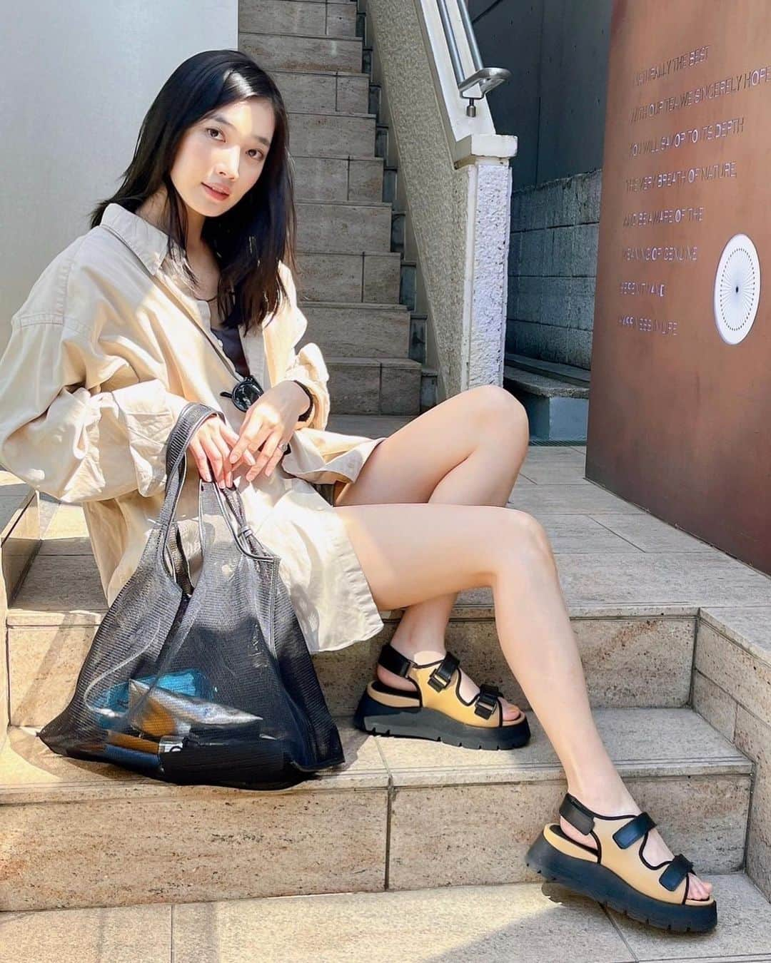 林田岬優さんのインスタグラム写真 - (林田岬優Instagram)「Thank you☺️🫶🏻 bag,shoes @31philliplim ph @masumi.nakajima0805 ♡」5月5日 14時48分 - miyu_hayashida