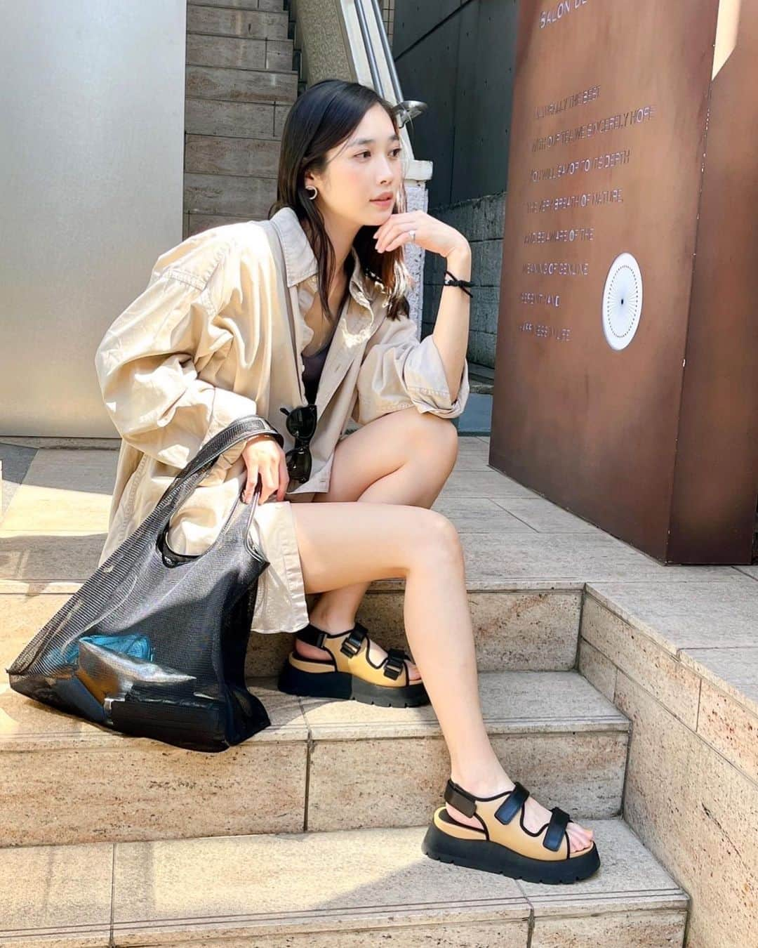 林田岬優さんのインスタグラム写真 - (林田岬優Instagram)「Thank you☺️🫶🏻 bag,shoes @31philliplim ph @masumi.nakajima0805 ♡」5月5日 14時48分 - miyu_hayashida