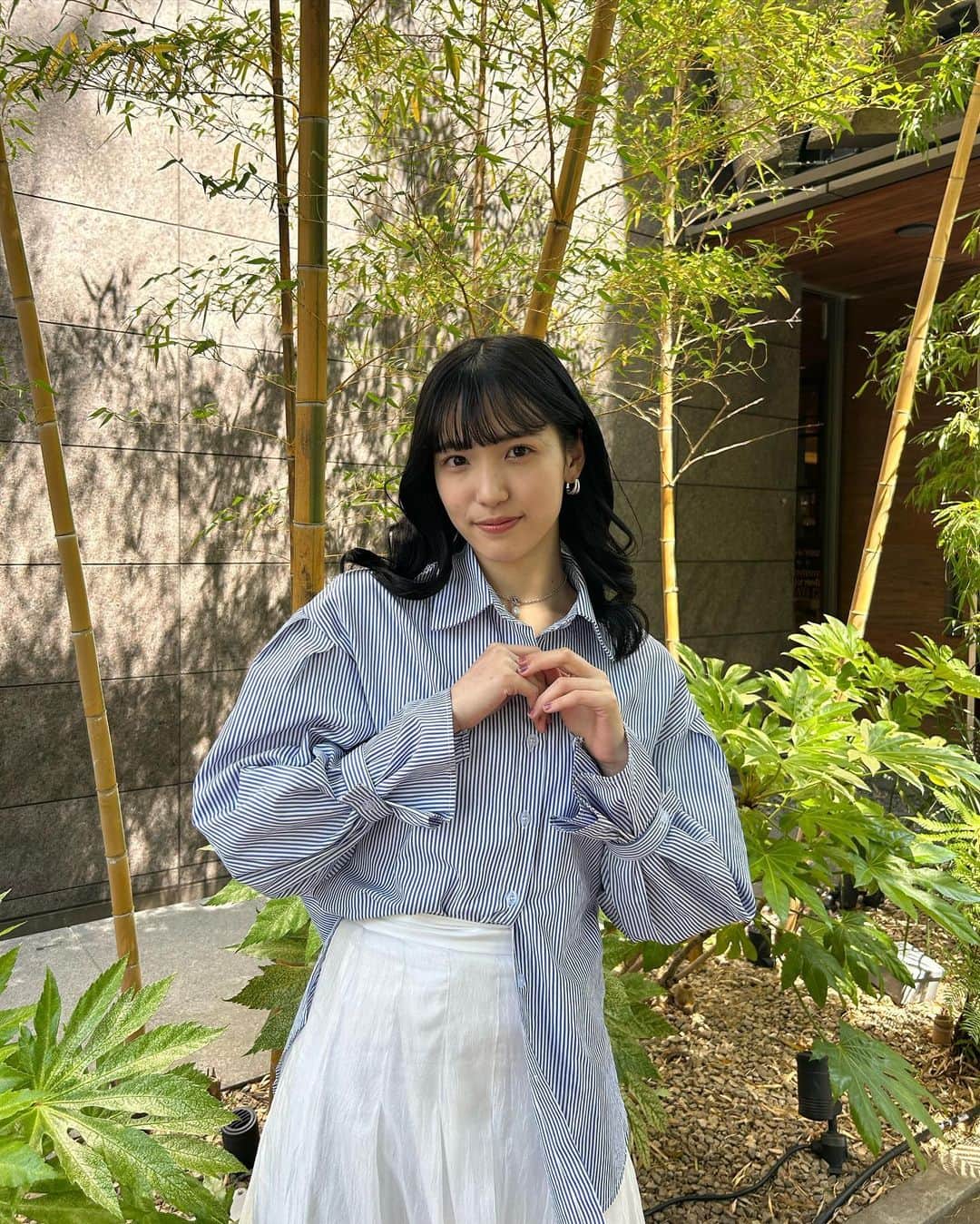 のインスタグラム：「🍛🥗💗  もかしゃんとランチした時の写真♪  #カフェ #카페  #akb48 #아이돌」