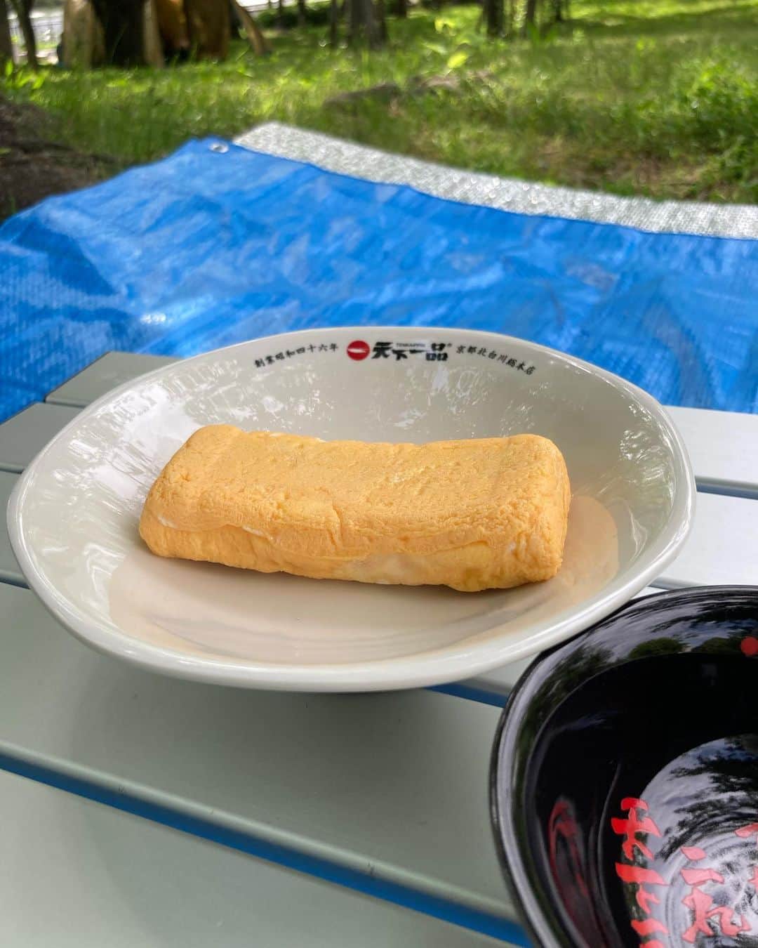 Dsukeさんのインスタグラム写真 - (DsukeInstagram)「映える皿やなぁ。  #天下一品 #ピクニック」5月5日 17時15分 - dsuke_atp