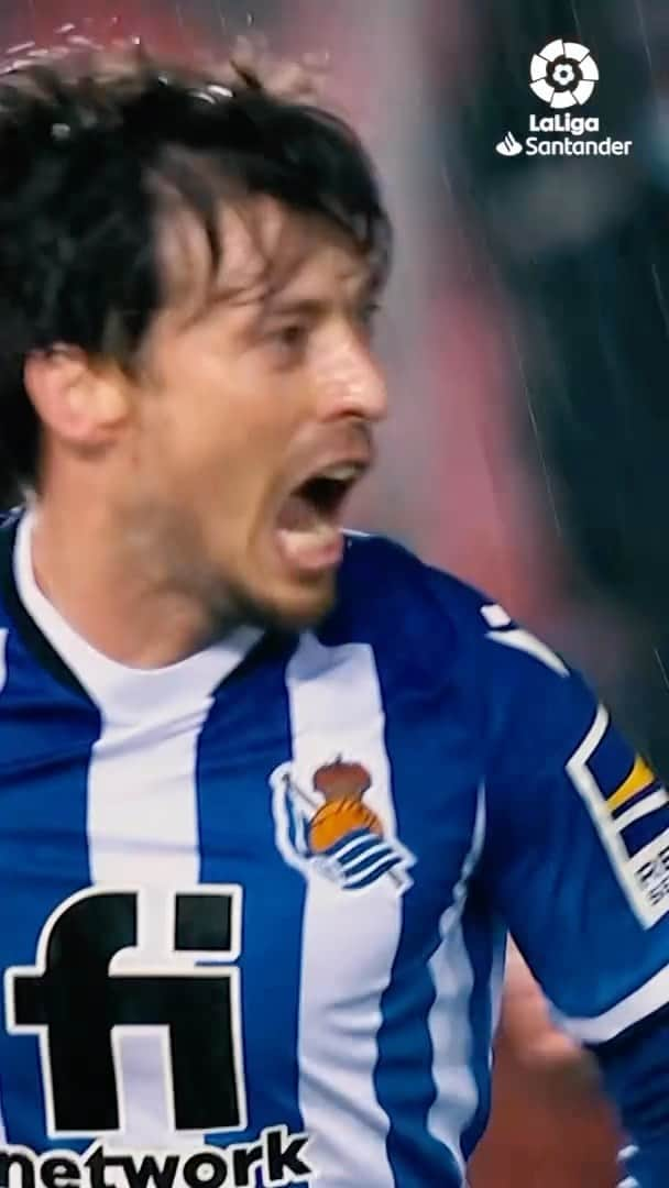 ダビド・シルバのインスタグラム：「21LVA 2024. 💙🪄  #LaLigaSantander #RealSociedad #Silva」