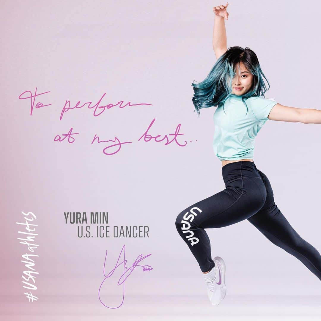 ミン・ユラのインスタグラム：「𝐀𝐭𝐡𝐥𝐞𝐭𝐞𝐬 𝐓𝐫𝐮𝐬𝐭 𝐔𝐒𝐀𝐍𝐀 Olympian and Ice Dancer @yuraxmin shares her go-to product and why she puts her trust in USANA.  "To perform at my best throughout the season, I need to maintain my health. The USANA HealthPak enables me to obtain all the vital nutrients I need promptly and conveniently. Regardless of my location, I always have my trusty HealthPak with me."  Follow along with us every other Friday as we introduce more USANA Athletes, and give you an inside look into why more professional and Olympic athletes trust USANA than any other nutritional supplement company in the world.  *The mentioned athlete is a dedicated product user who has either received compensation or complimentary USANA Inc products for her partnership.」