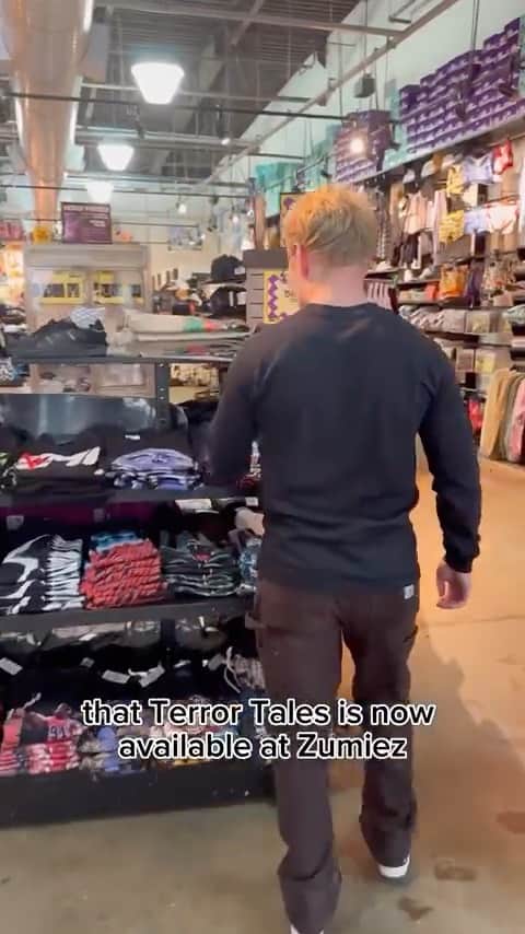zumiezのインスタグラム：「Terror Tales is now available at @zumiez ! The Berzerker Tee and Drowning Tee are exclusively available at 50+ Zumiez locations across the US as well as on zumiez.com with several more pieces on the way!」