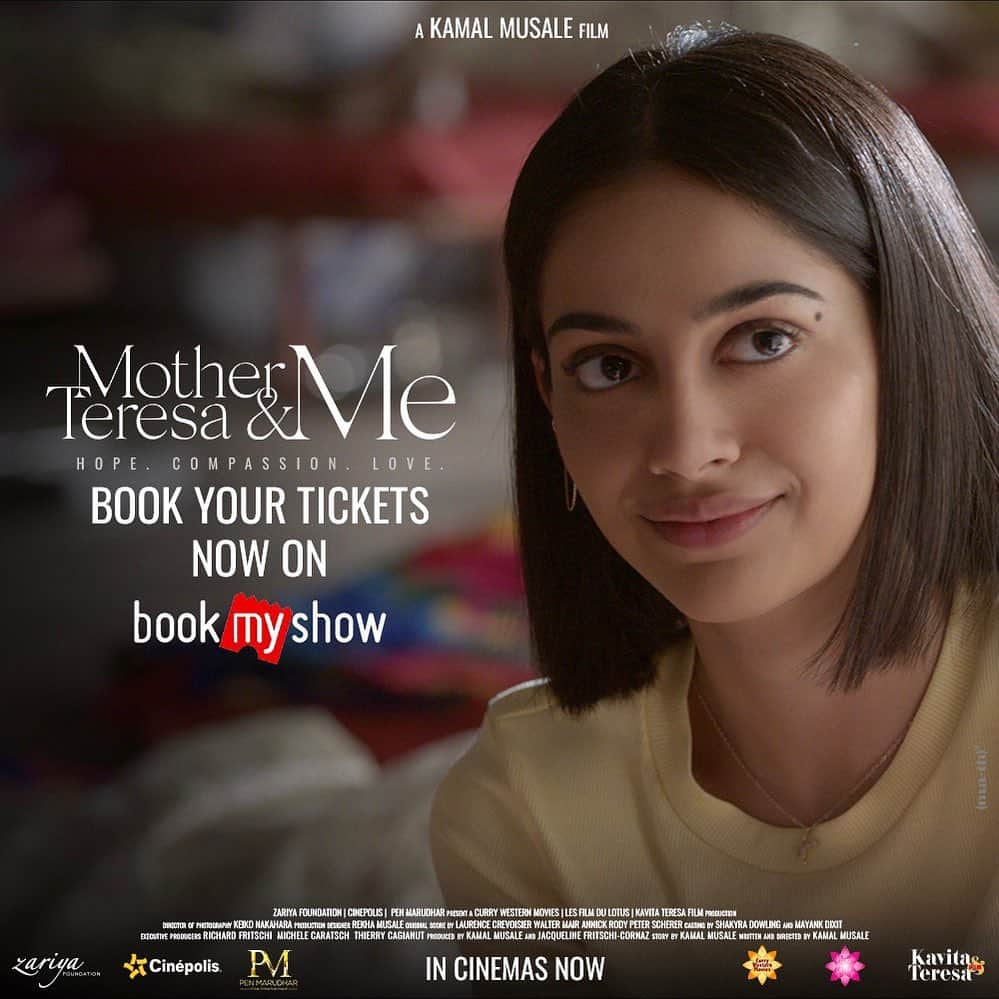 Banita Sandhuのインスタグラム：「Hope Inspires! 😇 Watch the story Kavita in #MotherTeresaAndMe in cinemas now!!!!   Book Your Tickets Today On Book My Show: https://bit.ly/MTAndMeBMS  Produced by @currywesternmovies and distributed by @cinepolisindia #PenMarudhar  @jacqueline_fritschi_cornaz @deepti.naval @iamheerkaur @KamalMusaleFilmmaker @nupskaj @zariyafoundation_org @genesisfndn @motherteresaandme」