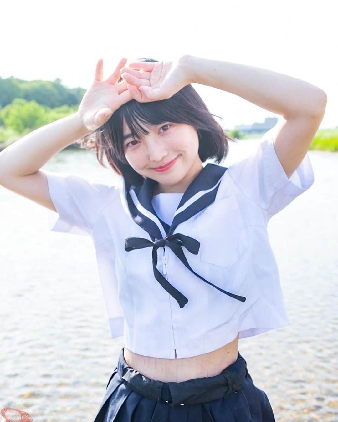 のインスタグラム：「煌めいて。  #japanesegirl #japan_portrait #tokyocameraclub #東京カメラ部 #人像攝影 #人像 #人像摄影 #彼女感 #黒髪ボブ #黒髪女子 #ショートヘア女子 #ボブ #サロモ #あの日の心を映して #mv #役者 #ファインダー越しの私の世界 #japanesemodel #彼女感 #あざとい系女子 #good_portraits_world #映像クリエイター #映像クリエイターと繋がりたい #as_archive #world_photography_page #ポトレの世界 #ポトレ女子 #kawaii #kawaiigirl #制服誘惑」