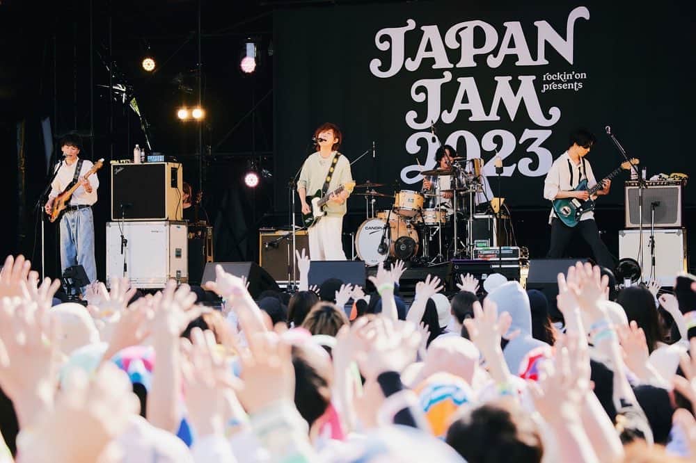 the shes goneさんのインスタグラム写真 - (the shes goneInstagram)「『JAPAN JAM 2023』  2023.05.05  BUZZ STAGE  ！！！thank you！！！  #JAPANJAM2023 #JJ2023 #theshesgone」5月5日 20時41分 - the_shes_gone